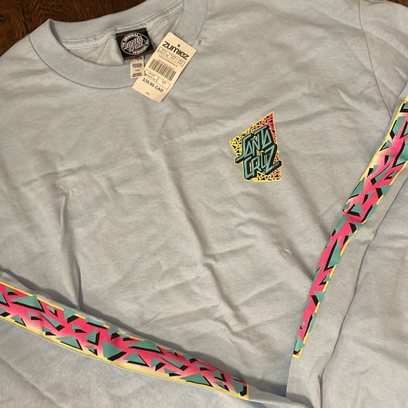 SANTA CRUZ x Zumiez long sleeve top - Picture 2 of 3